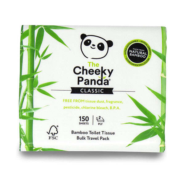 The Cheeky Panda Travel Toilet Tissues Bulk 36 Packs GOODS Superdrug