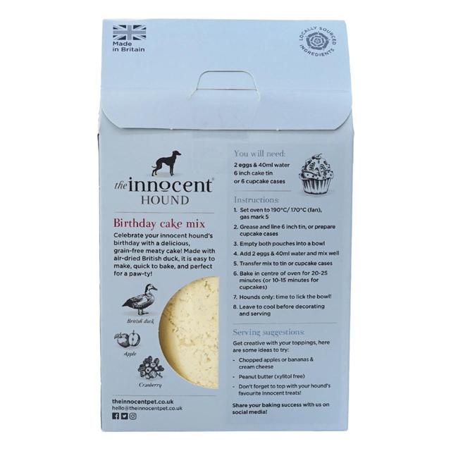 The Innocent Hound Birthday Cake Mix (Grain Free) 225g GOODS M&S