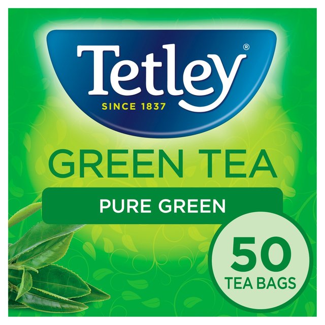 Tetley Pure Green Tea Bags 50 per pack GOODS M&S