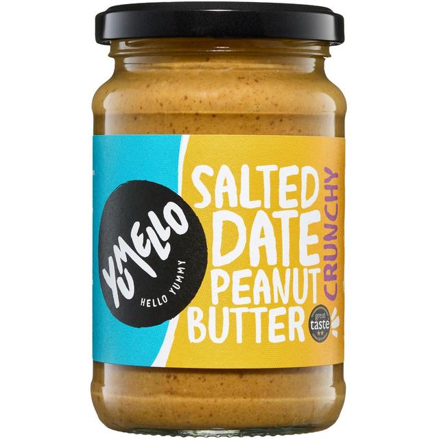 Yumello Crunchy Salted Date Peanut Butter 285g GOODS M&S