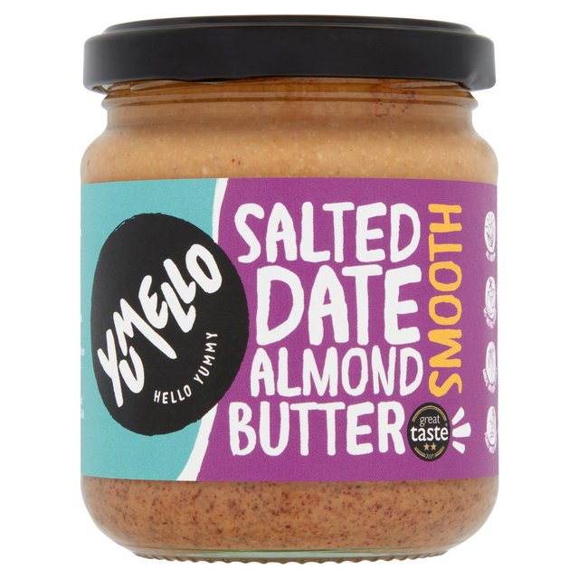 Yumello Smooth Salted Date Almond Butter   215g GOODS M&S