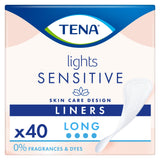 TENA Lights Long Incontinence Liners x40 bladder weakness Sainsburys