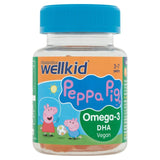 Vitabiotics WellKid Orange Vegan Peppa Pig Omega-3 DHA Jellies 3-7yrs 30 per pack GOODS M&S