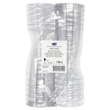 Transparent Plastic 150ml Wine Glasses 12 per pack GOODS M&S