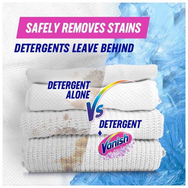 Vanish Oxi Action Fabric Stain Remover Powder Whites 1.9kg GOODS M&S