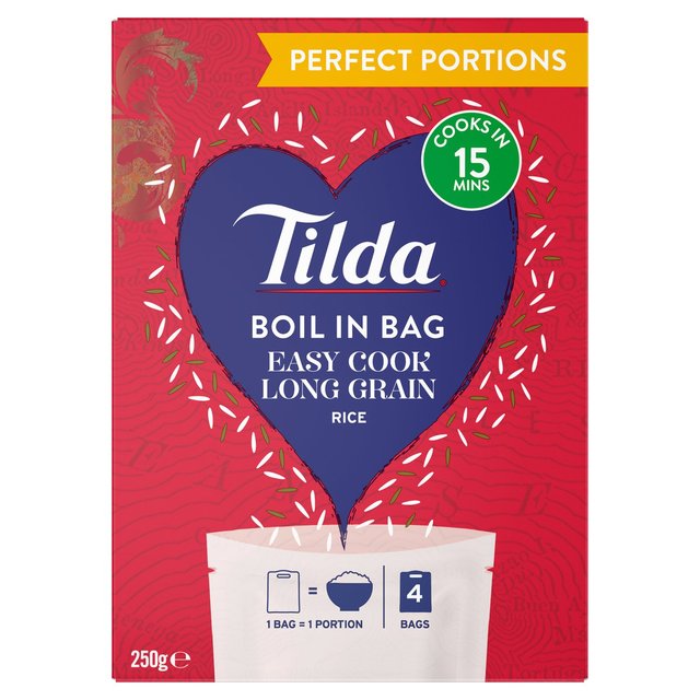 Tilda Boil in the Bag Long Grain Rice 250g GOODS M&S