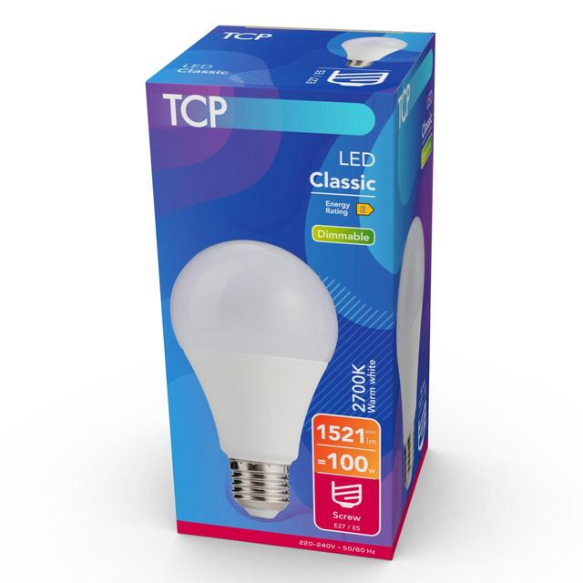 TCP Dimmable Classic Screw 100W Light Bulb GOODS M&S