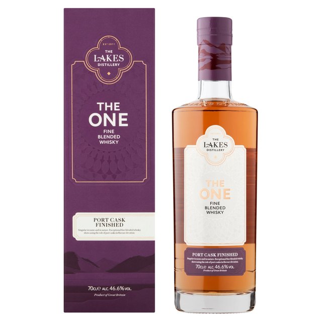 The Lakes Distillery ONE Port Expression Whisky   70cl GOODS M&S