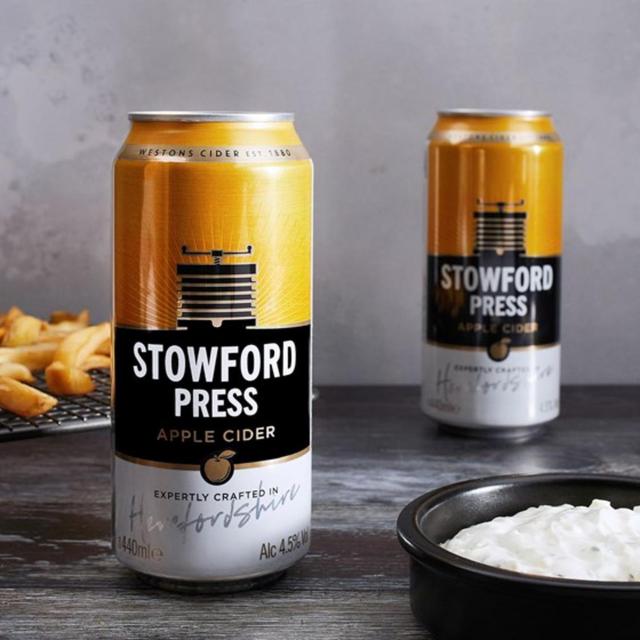 Stowford Press Medium Dry Cider Cans 10 x 440ml GOODS M&S