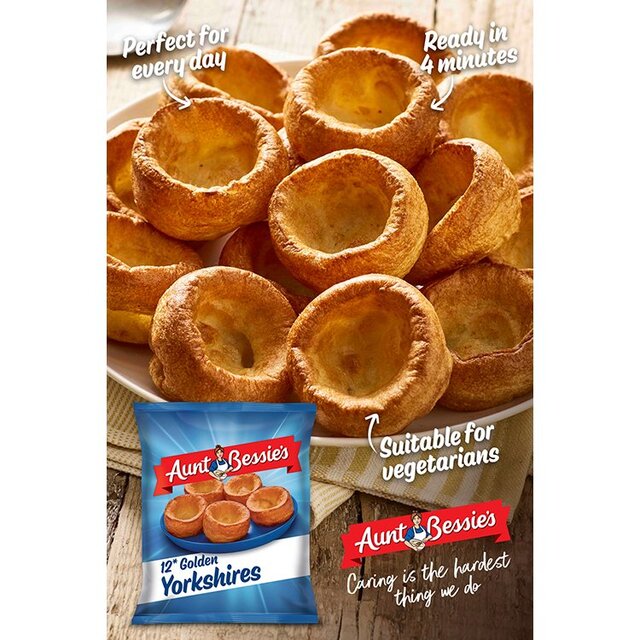 Aunt Bessie's 10 Glorious Golden Yorkshire Puddings 190g - McGrocer