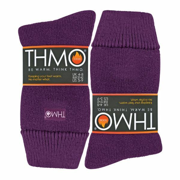THMO Ladies Thermal Fleece Lined Slipper Socks 4-8 UK GOODS Superdrug