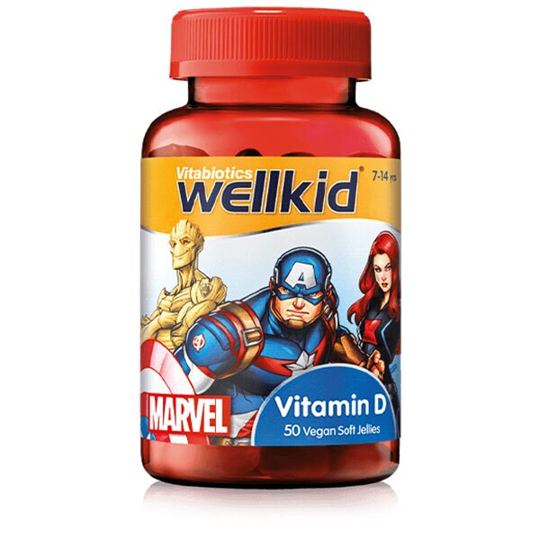 Vitabiotics Wellkid Marvel Childrens Vitamin D GOODS Superdrug