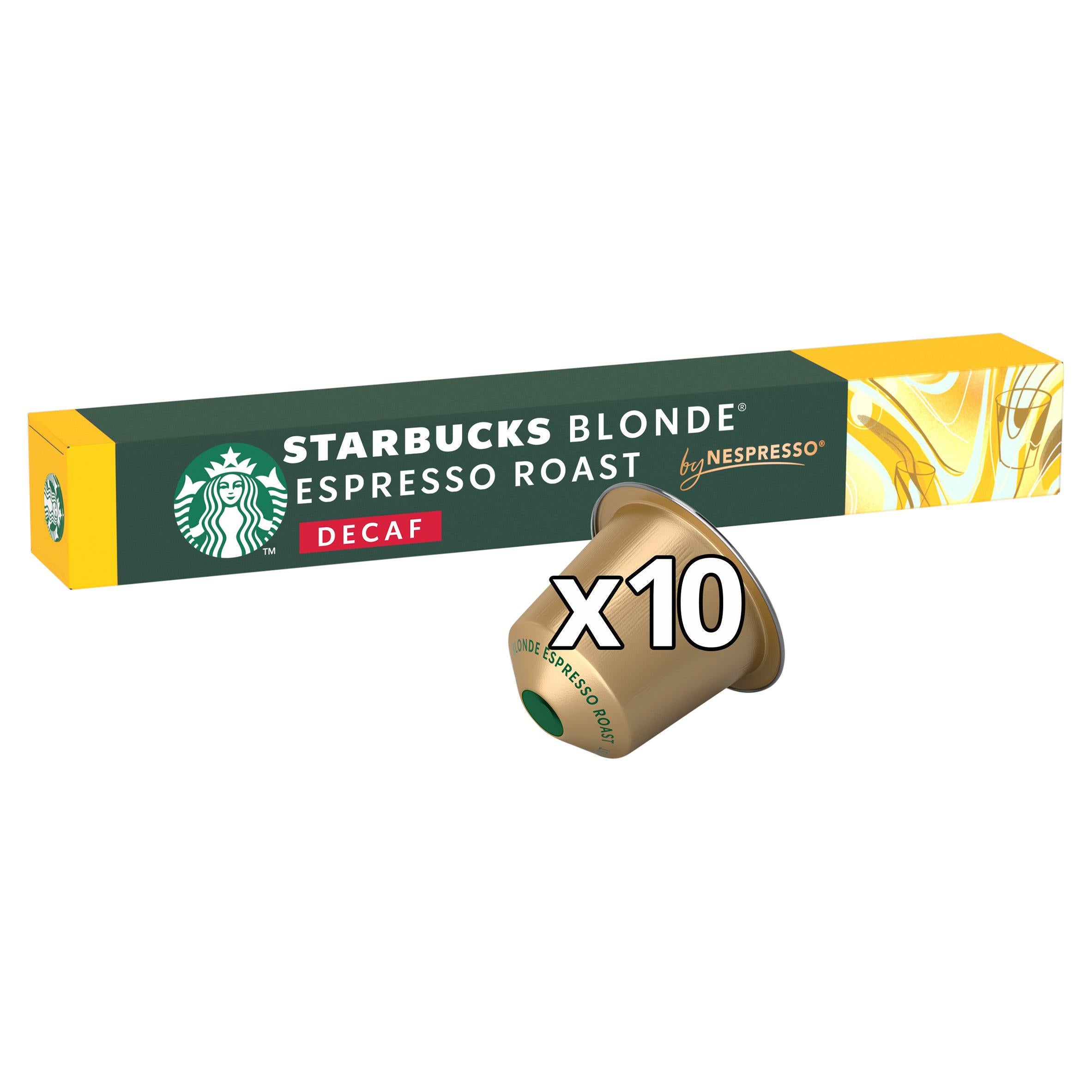 Starbucks Blonde Espresso Roast Decaf 10x55g GOODS Sainsburys
