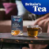 Tetley Super Herbal Sleep Camomile, Vanilla and Lavender 18 Tea Bags 27g