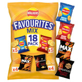 Walkers Favourites Mix Multipack Snacks Crisps 18 Pack GOODS ASDA