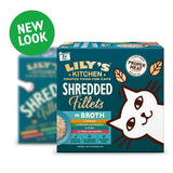 Lily's Kitchen Cat Shredded Fillets in Broth Multipack