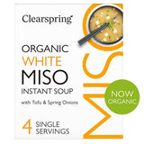 Clearspring Organic Japanese Instant Miso Soup with Tofu Spring Onions