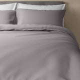 MS Egyptian Cotton Duvet Cover Single 3ft Silver Grey