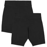 MS Girls Cotton with Stretch Shorts 7-8 Years Black