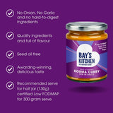 Bay's Kitchen Korma Low Fodmap Stir-in Sauce