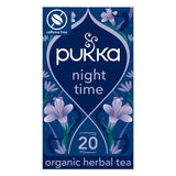 Pukka Organic Night Time Herbal Tea With Chamomile 20 Compostable Tea Bags