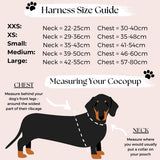 Cocopup London Sage Tweed Dog Harness Small