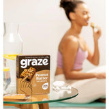 Graze Peanut Butter Oat Boosts Flapjack Snack