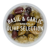 MS Basil Garlic Marinated Olive Selection