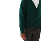 MS Green 2pk Cotton Cardigan 12-13Y