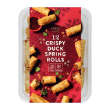 M&S 12 Crispy Duck Spring Rolls