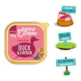 Edgard Cooper Puppy Grain Free Wet Dog Food with Duck Chicken