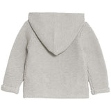 MS Hooded Chunky Cardigan 6-9 Months Grey Marl