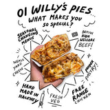 Willys Pies Chicken Rosemary Leek Pie