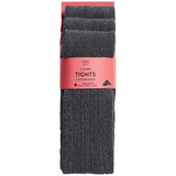 MS Girls Cable Knit Tights 9-10 Years Grey