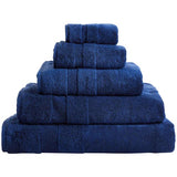 MS Collection Ultimate Turkish Cotton Face Towels Midnight 2 Pack