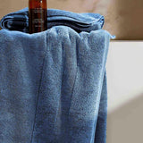 M&S Turkish Cotton Towel Bath Sheet, Denim