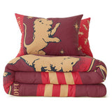MS Gryffindor Bedset Single Burgundy