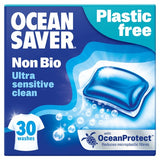 OceanSaver Plastic Free 30 Non-Bio Washing Capsules