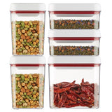 Zyliss Twist Seal 5 Piece Storage Container Set