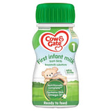 Cow Gate 1 First Infant Baby Milk Formula Liquid Ready to Feed from Birth