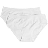 MS Girls Seamfree Bikini Knickers 6-8 Years White