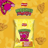 Walkers Monster Munch Roast Beef Multipack Snacks