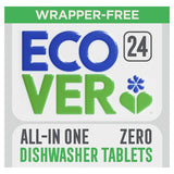 Ecover All-In-One Zero Dishwasher Tablets 24 Tablets