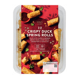 M&S 12 Crispy Duck Spring Rolls