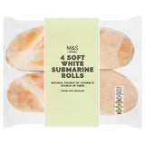 MS 4 Soft White Submarine Rolls