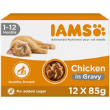 Iams Delights Kitten Chicken in Gravy Multipack