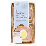 MS 2 British Pork Egg Gala Pie Slices