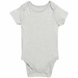 MS 7pk Lion Bodysuits 18-24 M Grey Mix