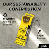 got2b Glued 4 Brows & Edges Tinted Gel Dark Blonde to Brown