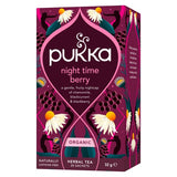 Pukka Organic Night Time Berry Herbal Tea x20 Compostable Sleep Tea Bags